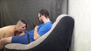 PREGNANT GOTH BBW - SUBMISSIVE KITTEN - PART 2 - SIDE ANGLE