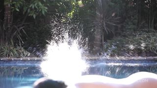 POOLSIDE LESBIAN ACTION WITH REENA SKY AND VANESSA VERACRUZ 4K