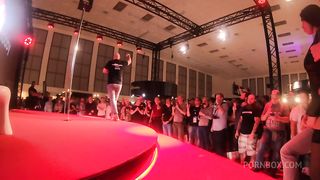 Dirty girls dominate on there fan at the stage