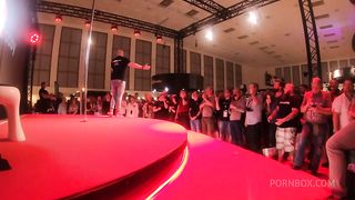 Dirty girls dominate on there fan at the stage