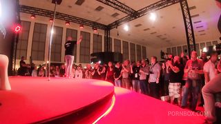 Dirty girls dominate on there fan at the stage