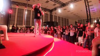 Dirty girls dominate on there fan at the stage