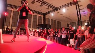 Dirty girls dominate on there fan at the stage