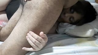 THE NYMPHET RODE THE DICK AND TAKING IT ON ALL FOURS IN HER TIGHT PUSSY MADE THE GIFTED GUY TAKE THE FIRST CUMSHOT IN THE NAUGHTY GIRL S ASS, THEN.