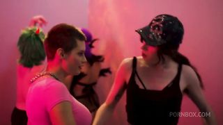 Sophie Ladder Goes Bareback On A Trans Demon