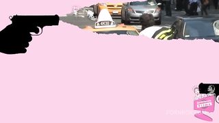 Celeste Star and Lily LaBeau use the whole bed - every inch of it - to satisfy their vengeful lust!