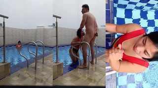 VENUSLATINA2 - UN DIA EN LA PISCINA EXCELENTE FACIAL.. QUE RICO SE PASA CON UN BUEN MACHO