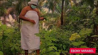 OUR LADY THE QUEEN OF FOREST FUCK WITH A STRANGER AND SHE ENJOYING WHAT SHE MISSED FOR A LONG TIME