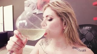 MONSTER OF TAP GOES WET, GEORGIA KONEVA, 4ON1, BBC, BWC, ATM, BALLS DEEP, DAP, DEEPTHROAT, MANHANDLE, TAP, WRECKED ASS, BUTTROSE, PEE, DRINK/COCKTAIL/SHOWER, CUM IN MOUTH, SWALLOW AH020