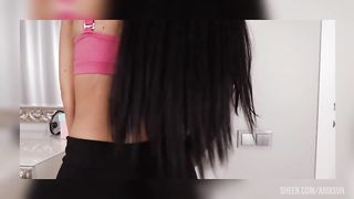 Fitness Model needs Cock - Riding and Suck dick her Neighbor