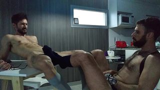 OVERTIME WITH MY COWORKER WHEN THE OFFICE CLOSED