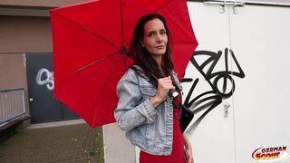 GERMAN SCOUT - SKINNY AUSTRIAN MATURE MIA MOON TALK TO FIRST CASTING FUCK