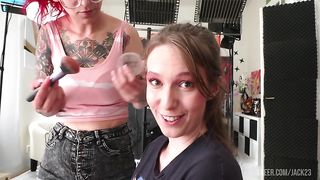 (dry version) behind the scene perv anal casting Gina Snow,0% pussy only anal,pissing,deep balls,bwc