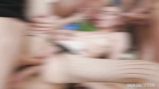 Halloween Party goes wrong 6on1, Emily Belle, ATM, Balls Deep, DAP, DP, Rough Sex, Big Gapes, Cum in Mouth, Swallow GIO2311