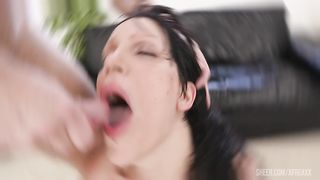 Busted T-Girls goes Wet, Valentina Rosselli, 4on1, BWC, ATM, DAP, Rough Sex, Gapes, Pee Drink, Cum in Mouth, Swallow BTG104