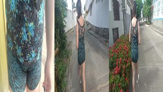 MADRASTRA PUTA LATINA COLOMBIANA DE CAMELTOE GIGANTE EN LA CALLE CON SU HIJASTRO Y SU VAGINA MARCADA EN SHORTS USA BHABHI DESI SEX XXX USA AMERICAN UNITED STATES
