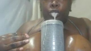 YUMMY WHORE SWALLOWS VOMIT