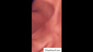 LATINA CHLOE AMOUR PLAYS WITH HER PUSSY