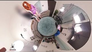 SPY CAM SPECIAL EFFECT WITH SCARLETT MAE ON TOP OF THE WORLD