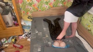 QUEEN IN HIJAB FEET, DANCE, BLOWJOB AND HANDJOB CHAPTER 2