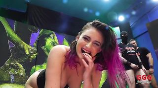 Bukkake Anal No 4 with Melina May