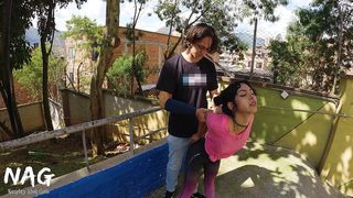 CINDY LUNA WAS APPROACHED BY A GYM TRAINER WHO TEACH HER HOW TO DOING CARDIO PROPERLY