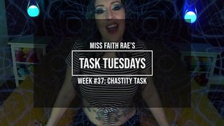 AN ARTSY TASK FOR UNWORTHY COCKS - MISS FAITH RAE S FEMDOM AUDIO CREATIVE CHASTITY INSTRUCTIONS - HD 1080P MP4