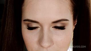 Full anal treatment on Jessie Way with 3 Hard Dicks (hard, spitting, slapping) NRX105