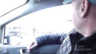 DP Bella Grey - Pick Up - Hard Anal Fuck - Translation with Titles VK063