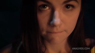 Teen girl Vikki Ray playing with magic and was fucked hard in anal by a Demon FLX001