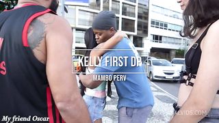 First DP of the brazilian supercute teen KELLY OLIVEIRA ( Balls deep, BBC, dirty talk, prolapse, Squirt, DP) OB007