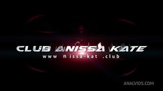 Carmen Leroi and Ania Kinski get fucked in the asshole by two big cocks.