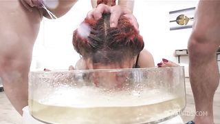 Natasha Ink 0% pussy, Hardcore, only Anal, DAP Balls deep anal, EXTREME Deepthroat and piss drinking, Rimming cum swallow PAF023