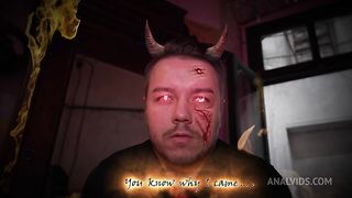 Awakening of a Succubus from the depths of the soul of nun Loren Strawberry! Anal curse NRX134