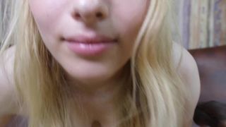 Black guy fucked new blonde girl in the ass (dry) GS014