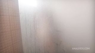 Native Goddess Taking A Shower With My Little Toy