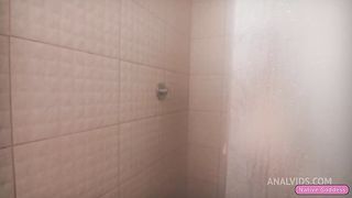 Native Goddess Taking A Shower With My Little Toy