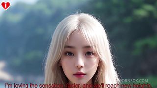 Fuck Your Blonde Asian Stepsis On The Beach POV - Uncensored Hyper-Realistic Hentai Joi, With Auto Sounds, AI [SUB’S VIDEO]