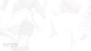 Cute Brazilians Sayuri Sakai gets anal fisted by Candy Crush and they are assfucked by 5 cocks with DAP and DP