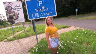 SEXPARKPLATZ! LINA WILL SPERMA, BIG-ASS TEEN OHNE KONDOM GEFICKT