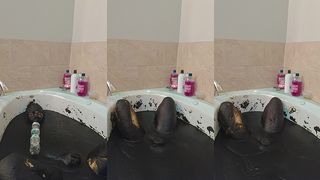 INSTANT MUDBATH POV BY MOBILE PHONE 2