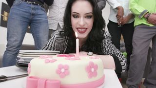 Anna 25th Birthday #1, ATM, DAP, Extreme Deepthroat, Rough Sex, Big Gapes GIO2153