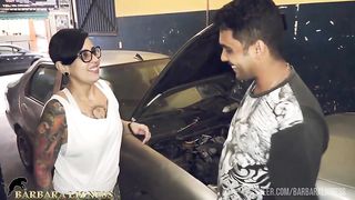 I got sick on the street and went into the workshop to drink water and ended up taking rolls from the gifted mechanic DJ Jump