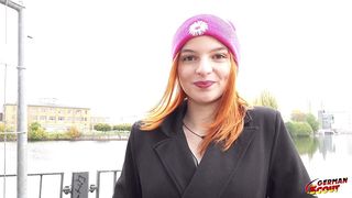 GERMAN SCOUT - LOUD FIRST ANAL SEX AT PICKUP CASTING WITH SKINNY REDHEAD TEEN FOXY ICEGRAM