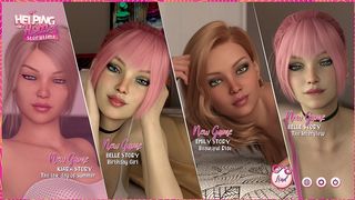ALL ANIMATION SCENES FROM HELPING THE HOTTIES STORY TIME PART 1