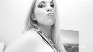 Busty slut Ambra Dolce Vs 3 BBC interracial double penetration SZ2911