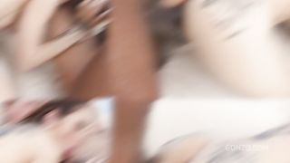 Melania Dark welcome to Gonzo with hot DP and Double Anal SZ2921