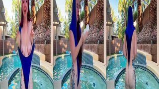 POOL WEDGIES AND SNEEZING