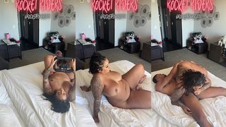 ROCKETRIDERS FT BADKITTY BBW BADDIE WITH ALOT OF ASS BTS!
