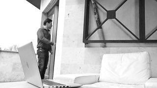 Cuck Boyfriend DP’s Baby Kxtten with Angry Neighbor at Air BnB GP2438